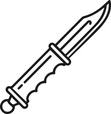 Dağ simgesi vektör resim çizimi