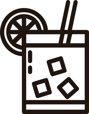 Dağ simgesi vektör resim çizimi