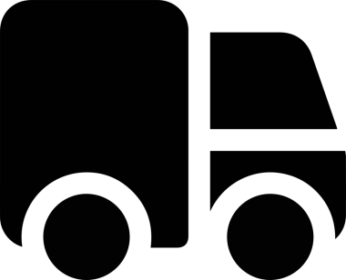 Kamyon simgesi vektör illüstrasyonu