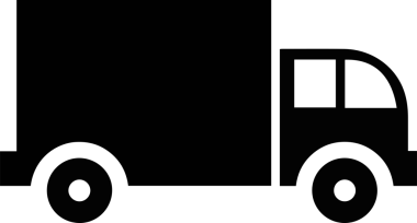 Kamyon simgesi vektör illüstrasyonu