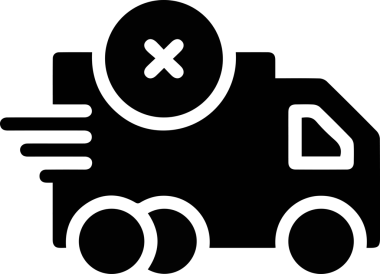 Kamyon simgesi vektör illüstrasyonu