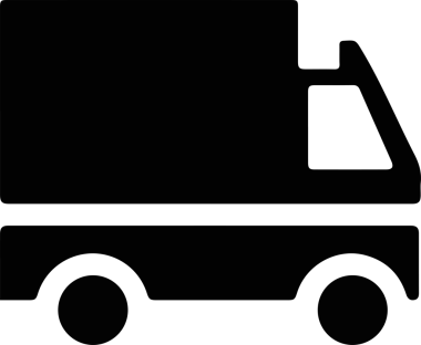 Kamyon simgesi vektör illüstrasyonu