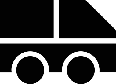 Kamyon simgesi vektör illüstrasyonu