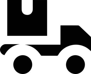 Kamyon simgesi vektör illüstrasyonu