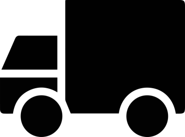 Kamyon simgesi vektör illüstrasyonu