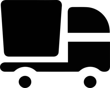 Kamyon simgesi vektör illüstrasyonu