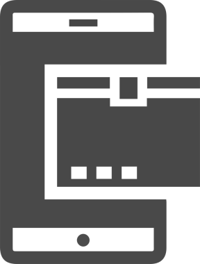 Kamyon simgesi vektör illüstrasyonu