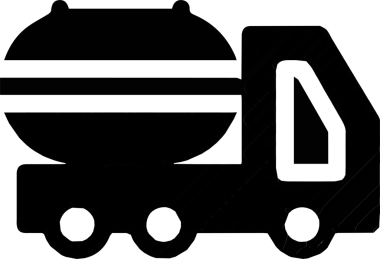 Kamyon simgesi vektör illüstrasyonu