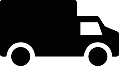 Kamyon simgesi vektör illüstrasyonu