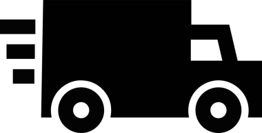 Kamyon simgesi vektör illüstrasyonu