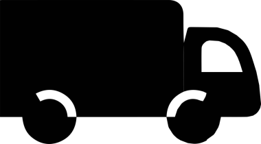 Kamyon simgesi vektör illüstrasyonu