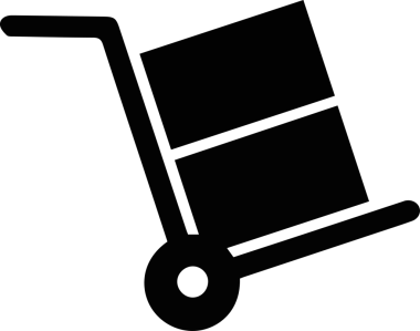 Kamyon simgesi vektör illüstrasyonu