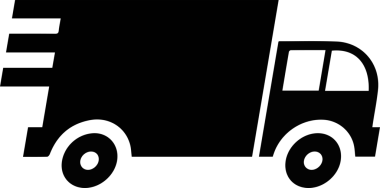 Kamyon simgesi vektör illüstrasyonu