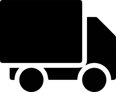 Kamyon simgesi vektör illüstrasyonu