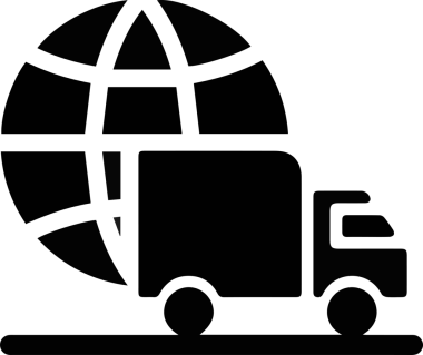 Kamyon simgesi vektör illüstrasyonu
