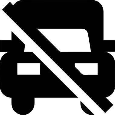 Kamyon simgesi vektör illüstrasyonu