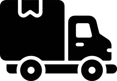 Kamyon simgesi vektör illüstrasyonu