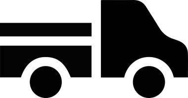 Kamyon simgesi vektör illüstrasyonu