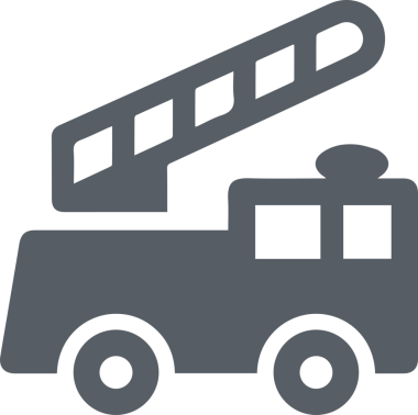 Kamyon simgesi vektör illüstrasyonu