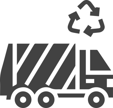 Kamyon simgesi vektör illüstrasyonu