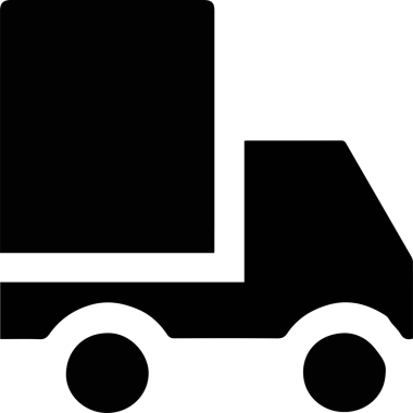 Kamyon simgesi vektör illüstrasyonu