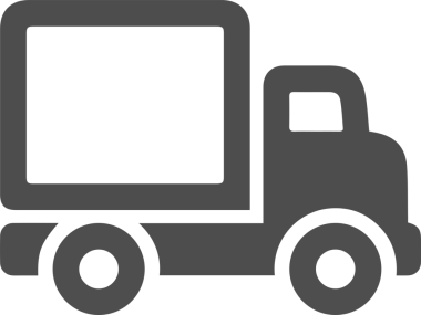 Kamyon simgesi vektör illüstrasyonu