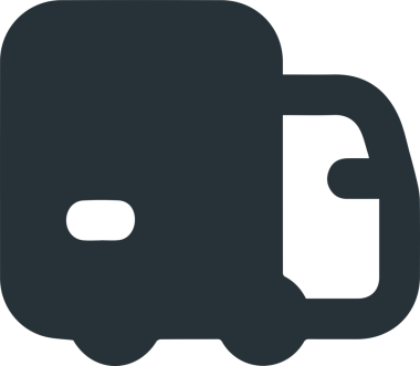 Kamyon simgesi vektör illüstrasyonu