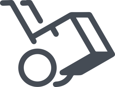 Kamyon simgesi vektör illüstrasyonu