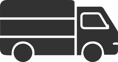 Kamyon simgesi vektör illüstrasyonu