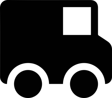 Kamyon simgesi vektör illüstrasyonu