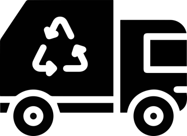 Kamyon simgesi vektör illüstrasyonu