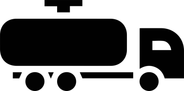 Kamyon simgesi vektör illüstrasyonu