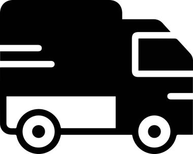 Kamyon simgesi vektör illüstrasyonu