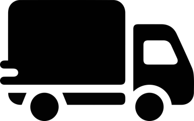 Kamyon simgesi vektör illüstrasyonu