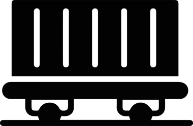 Kamyon simgesi vektör illüstrasyonu