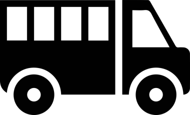 Kamyon simgesi vektör illüstrasyonu