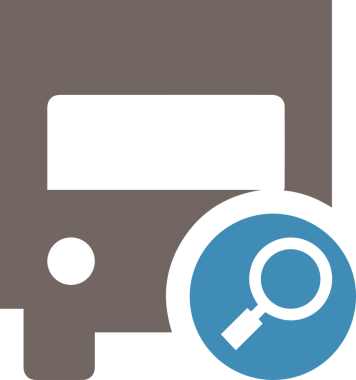 Kamyon simgesi vektör illüstrasyonu