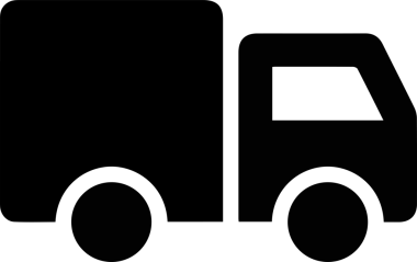 Kamyon simgesi vektör illüstrasyonu