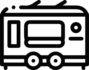 Kamyon simgesi vektör illüstrasyonu