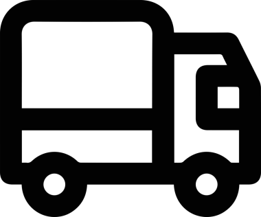 Kamyon simgesi vektör illüstrasyonu