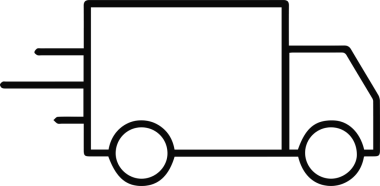 Kamyon simgesi vektör illüstrasyonu