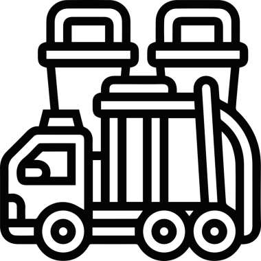 Kamyon simgesi vektör illüstrasyonu