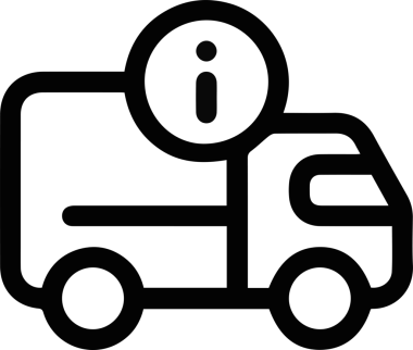 Kamyon simgesi vektör illüstrasyonu