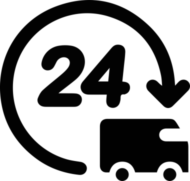 Kamyon simgesi vektör illüstrasyonu