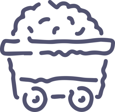 Kamyon simgesi vektör illüstrasyonu