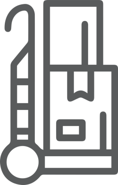 Kamyon simgesi vektör illüstrasyonu