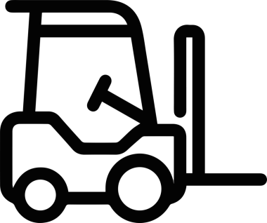 Kamyon simgesi vektör illüstrasyonu