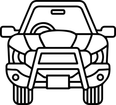 Kamyon simgesi vektör illüstrasyonu