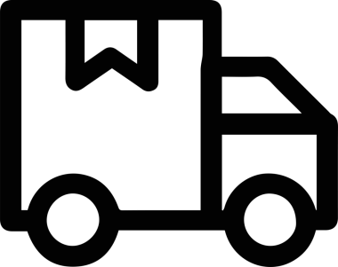 Kamyon simgesi vektör illüstrasyonu