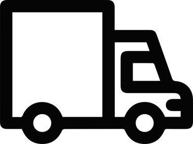 Kamyon simgesi vektör illüstrasyonu